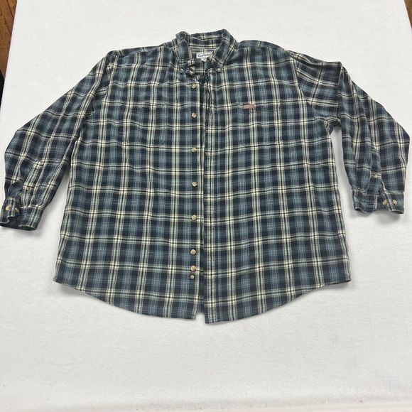 Carhartt flannel shirt men’s size XXL - Picture 1 of 7